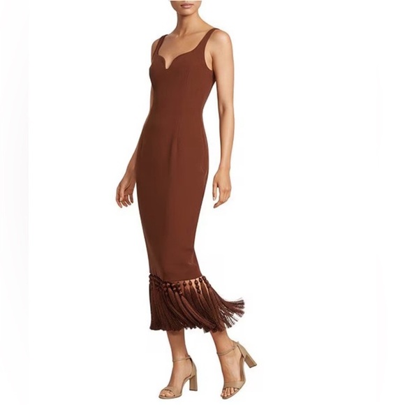 ANTONIO MELANI Dresses & Skirts - NWT Antonio Melani Vanessa
Sweetheart Sleeveless Tassel Sheath
Dress